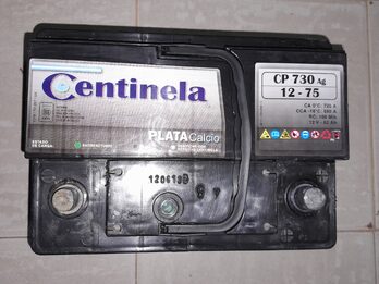 Vendo batería usada en buen estado  de 12 75 amp