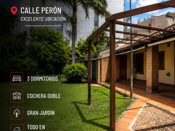 Vendemos excelente casa sobre calle Peron