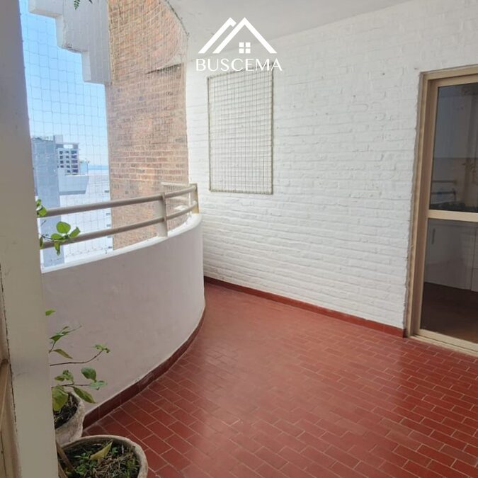 Departamento en alquiler – 3 dorm. con cochera – Piso 11 – Santa Fe esquina Malvinas