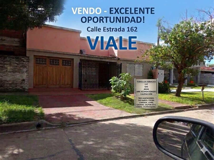 Vendo Casa 3 dormitorios zona centro VIALE