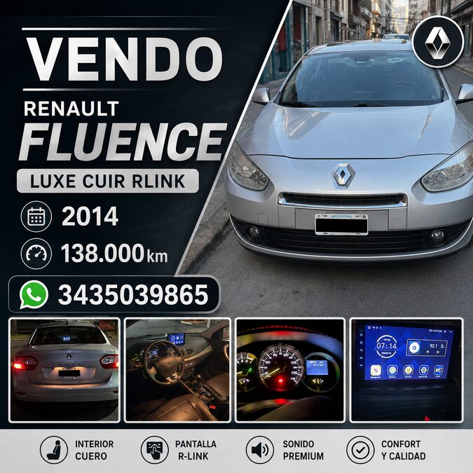 FLUENCE 2014 (El mas full) - PARTICULAR
