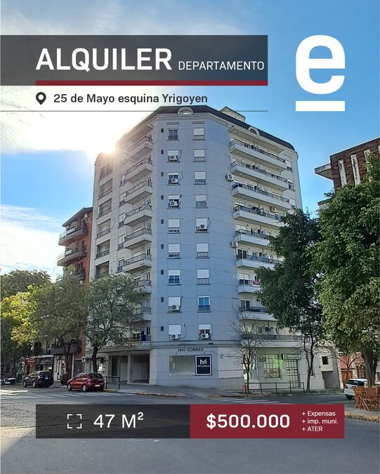 ALQUILER | DPTO. 1 DORMITORIO EN PARANÁ