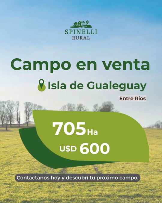 705ha de Isla en Gualeguay