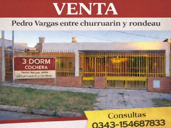 VENTA CASA 3 DORM PEDRO VARGAS PARANA