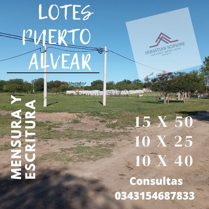 LOTES EN PROMOCION PARANA Y ALREDEDORES