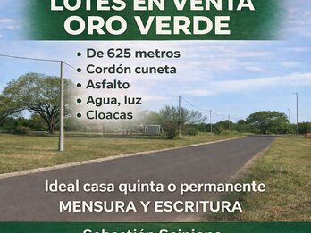 LOTES EN PROMOCION PARANA Y ALREDEDORES