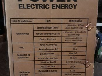 VENDO MONOPATIN ELECTRICO NUEVO!!