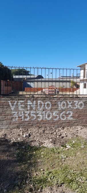Vendo terreno en paraná