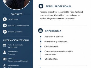 Busco trabajo