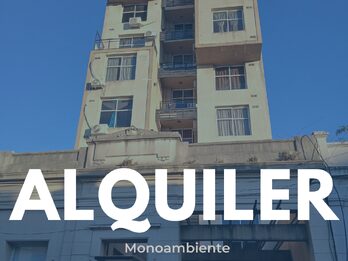 MONOAMBIENTE CENTRICO EN ALQUILER