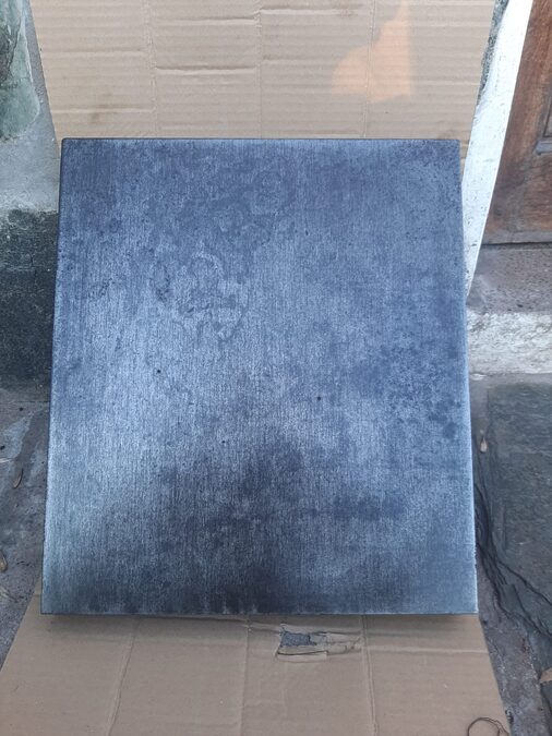 Mármol de fundición para control, ajuste y trazado de 42 x 36.5 cm.
