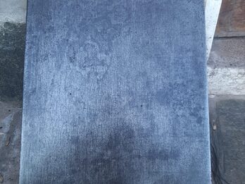 Mármol de fundición para control, ajuste y trazado de 42 x 36.5 cm.