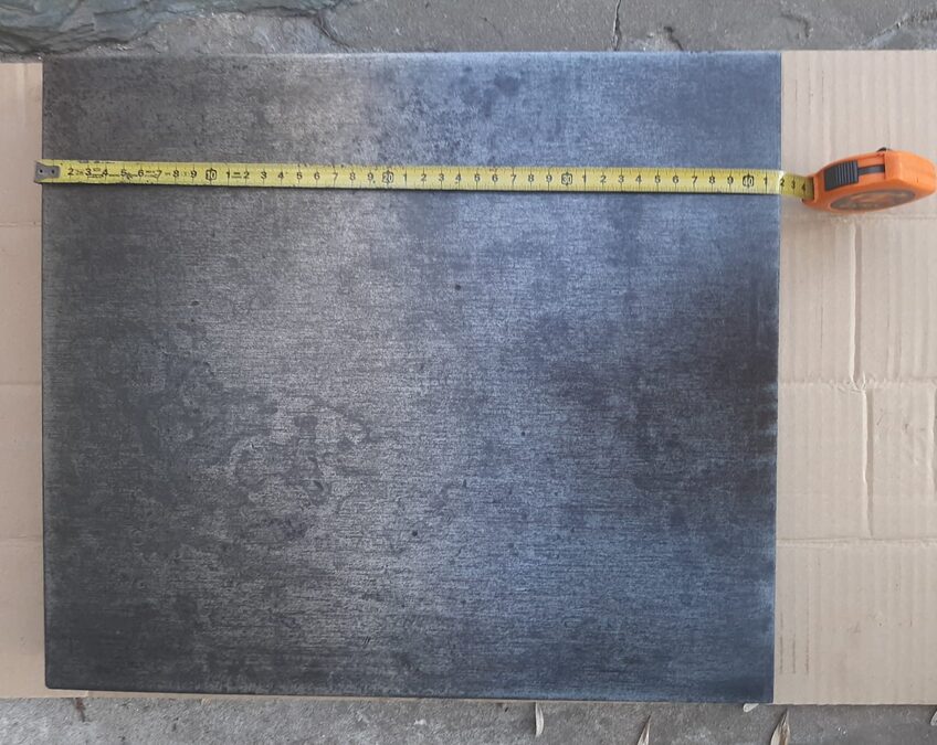 Mármol de fundición para control, ajuste y trazado de 42 x 36.5 cm.