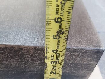 Mármol de fundición para control, ajuste y trazado de 42 x 36.5 cm.