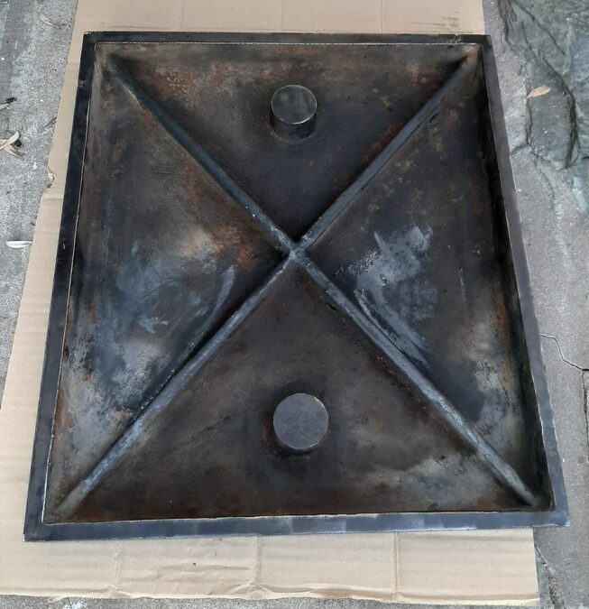 Mármol de fundición para control, ajuste y trazado de 42 x 36.5 cm.