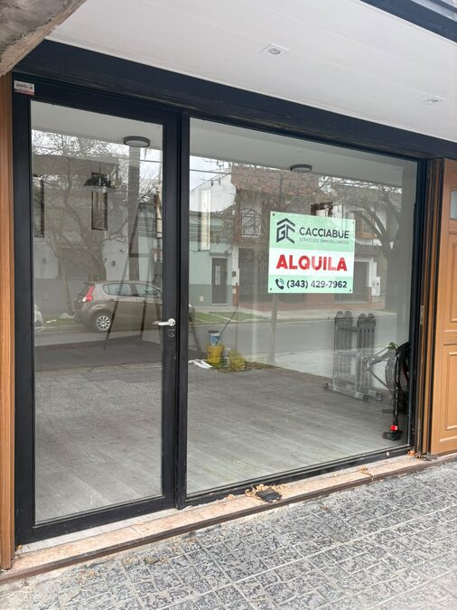 EN ALQUILER LOCAL COMERCIAL - ZONA PLAZA SAENZ PEÑA