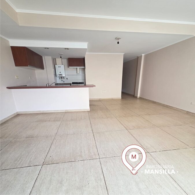 Departamento 1 dormitorio con cochera