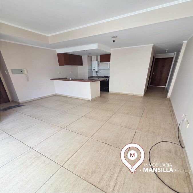 Departamento 1 dormitorio con cochera