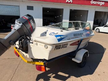 VENDO LANCHA QUICKSILVER16 YAMAHA 70HP. Recibo usado.