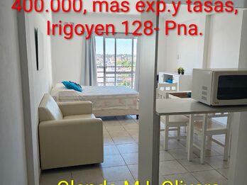 amplio monoambiente amoblado