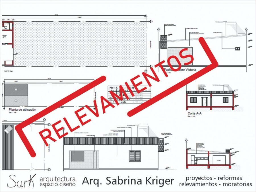 Arquitectura  - Relevamientos - Moratoria - Presentaciones municipales - Trámites - Planos - Ampliación y Reforma