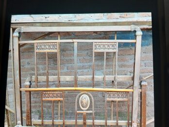 Cama 1 1/2 de bronce