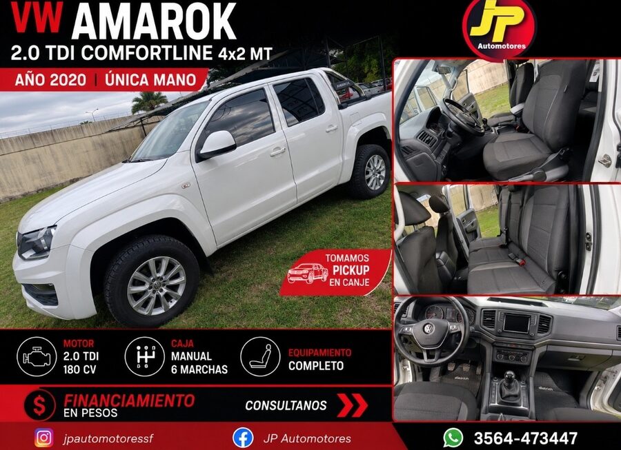 VW AMAROK 2.0TDI 4x2 COMFORTLINE