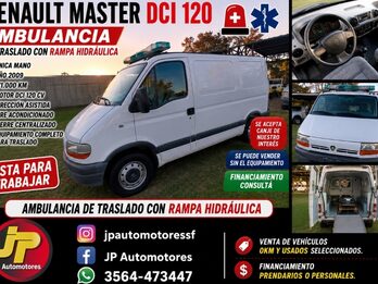 RENAULT MASTER DCI 120 CORTO "AMBULANCIA DE TRASLADO"