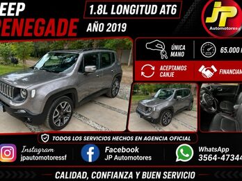 JEEP RENEGADE 1.8L LONGITUDE AT6