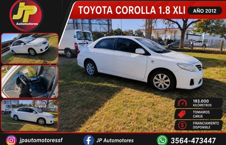 TOYOTA COROLLA 1.8 XLI M/T SEGUNDA MANO