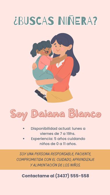 Servicio de niñera