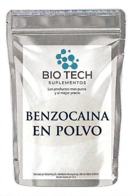 LIDOCAINA / BENZOCAINA POLVO PARA TATUAJES INKPLAY BIOTECH