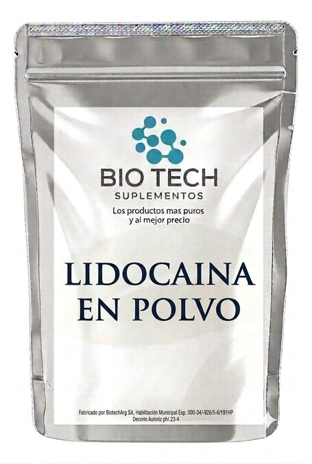 LIDOCAINA / BENZOCAINA POLVO PARA TATUAJES INKPLAY BIOTECH