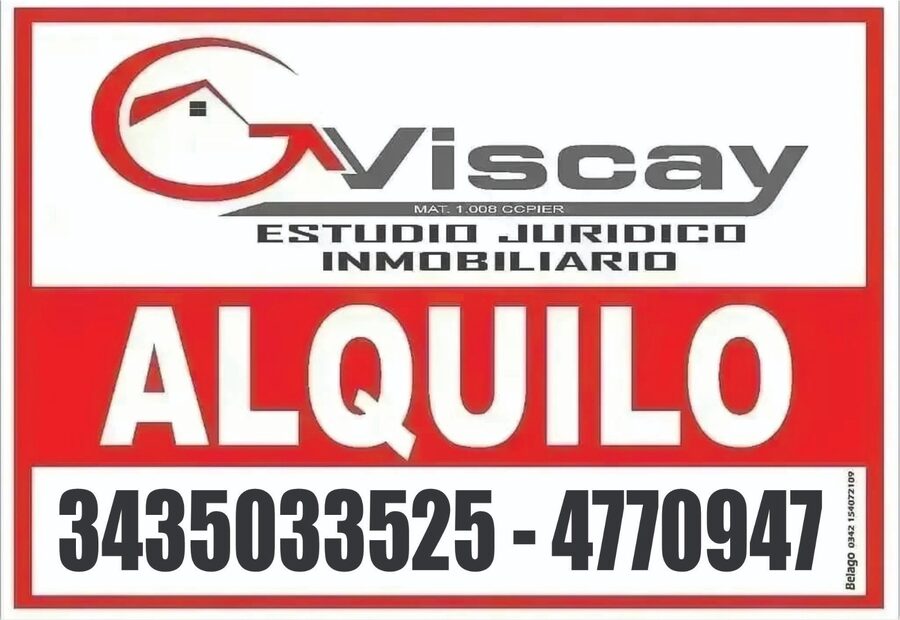 ✅ALQUILO DEPTO 1 DORM $350.000 + EXP + TASAS , ZONA CENTRO