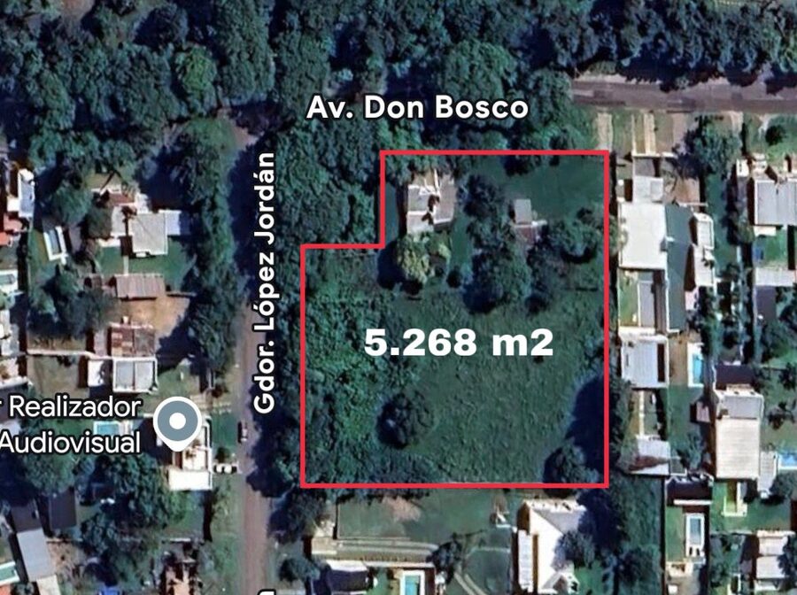 ✅️ U$S 300.000. VENDO 5.568 m2 EN DON BOSCO Y LOPEZ JORDAN. FRENTE AL SEMINARIO 🔥🔥