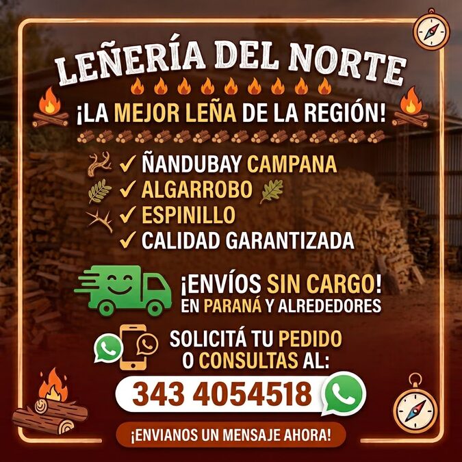 VENDO LEÑA