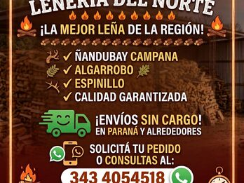 VENDO LEÑA