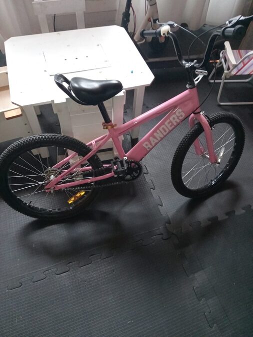VENDO HERMOSA BICICLETA DE NIÑA RODADO 20