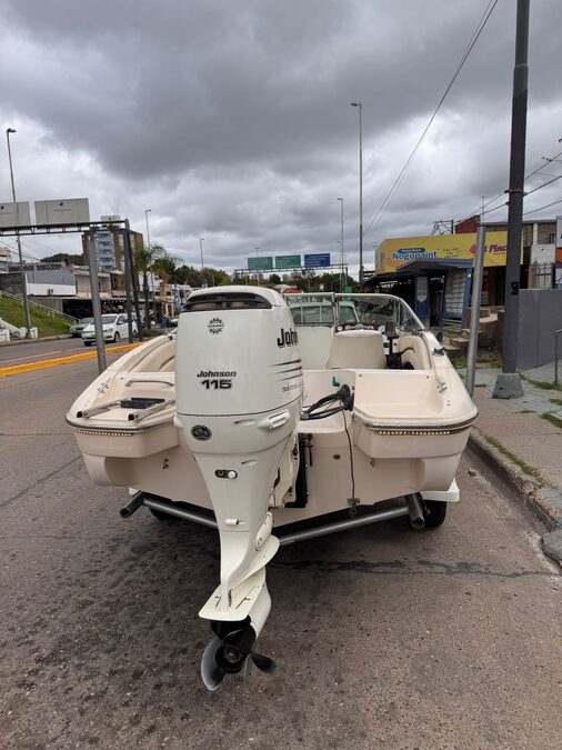 Lancha Canestrari 165 + motor jonshon 115hp 4t