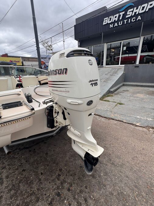 Lancha Canestrari 165 + motor jonshon 115hp 4t