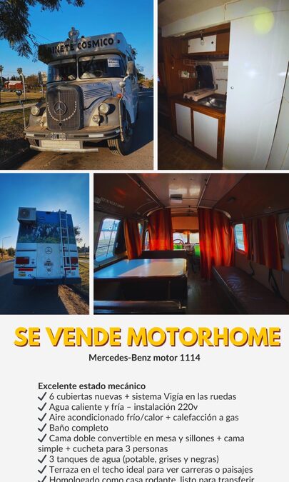 VENDO MOTORHOME Mercedes Benz