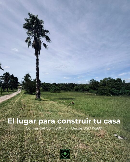 LOTES EN VENTA - COLINAS DEL GOLF