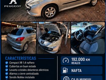 VENDO PEUGEOT 207