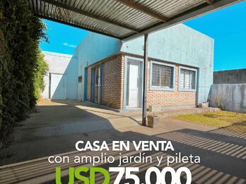 CASA CON GRAN FONDO Y PILETA