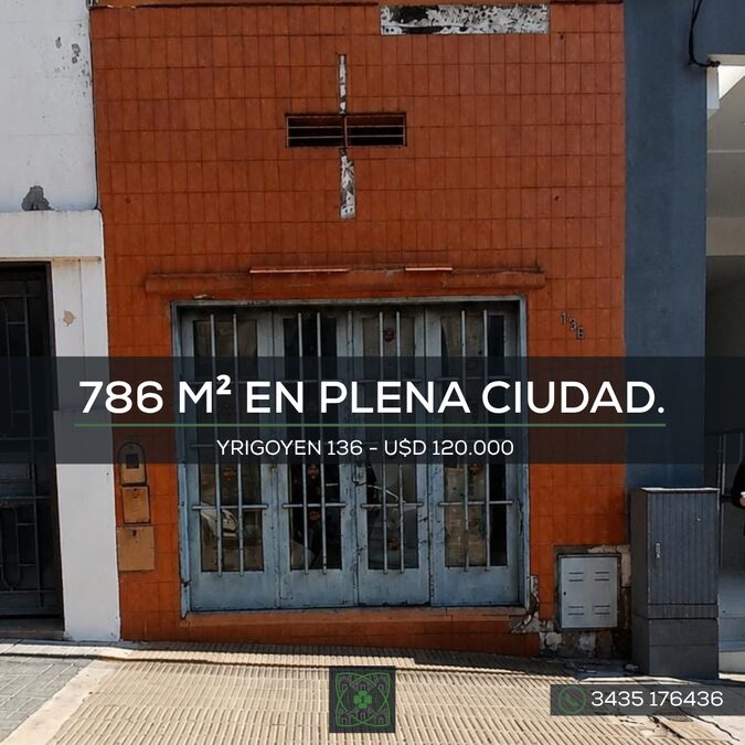 CASA A RECICLAR EN PLENA CIUDAD - IRIGOYEN 136