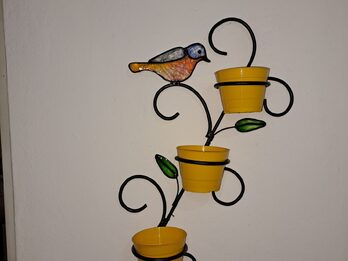 tutores y portamacetas para jardin