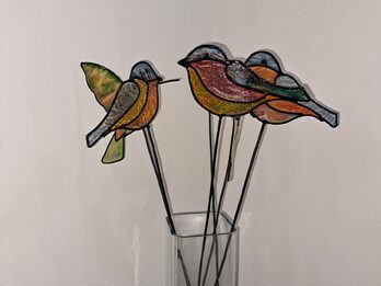 tutores y portamacetas para jardin