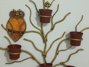 tutores y portamacetas para jardin