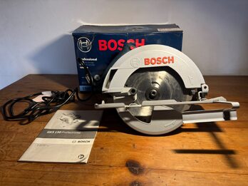 Bosch Gks150 Sierra Circular 220v 1500w 184/15.9mm