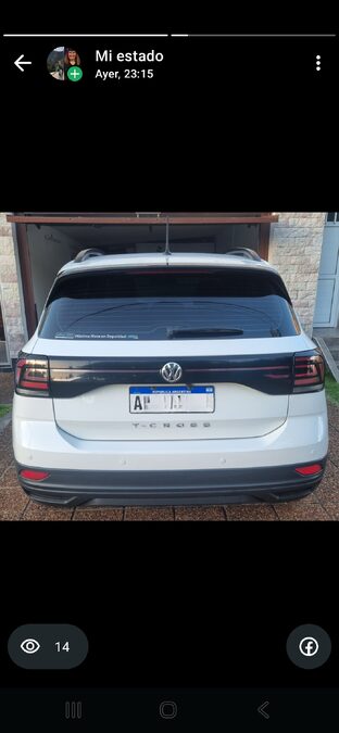 IMPECABLE VOLKSWAGEN T-CROSS MODELO 2020